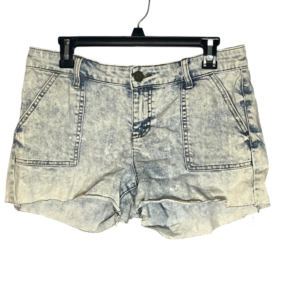 Kut From the Kloth Women's Cut Off Jean Shorts 6 Waist 32" Inseam 3.5" Raw Hem